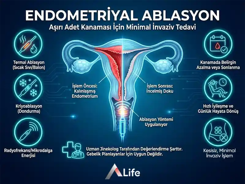 Endometriyal Ablasyon | Neden Yapılır?